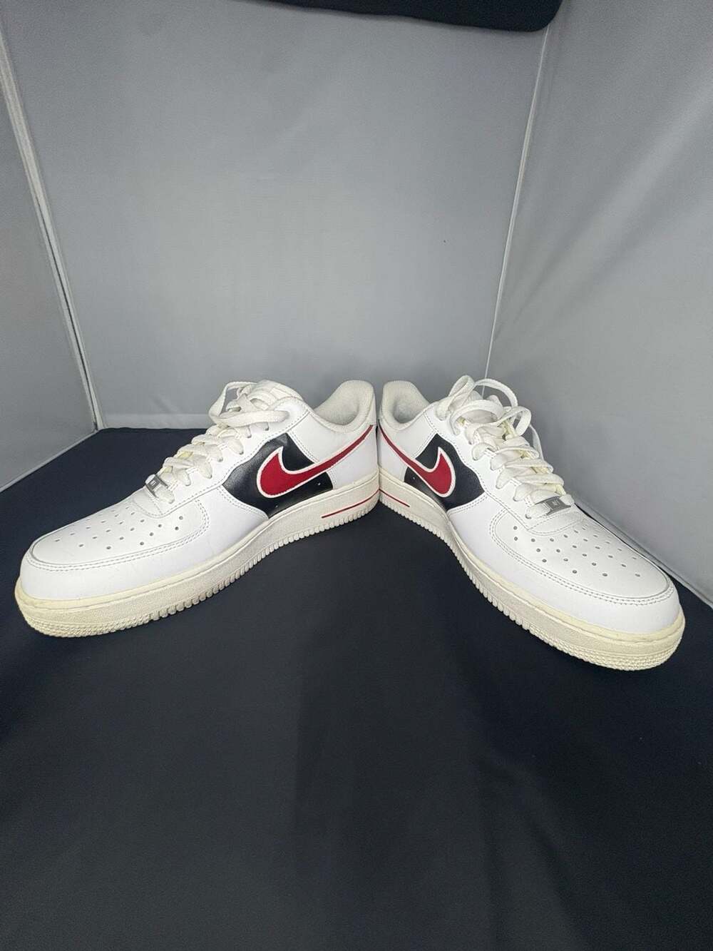 Nike Air Force 1 Low Custom 'Dior' White with Dinosaur Design - Picture 4 of 8